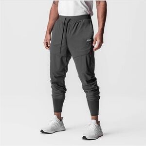 NWT ASRV Tetra-Lite Tech High Rib Jogger XL Space Grey 0690 Water Resistant